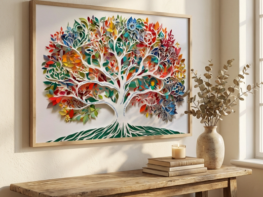 Tree of Life Birkat Habayit Wall Art